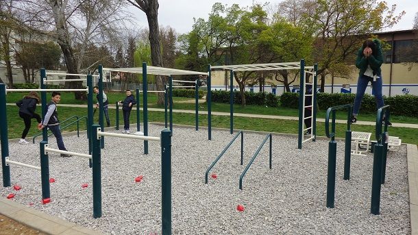  Street workout park zagreb for Push Pull Legs