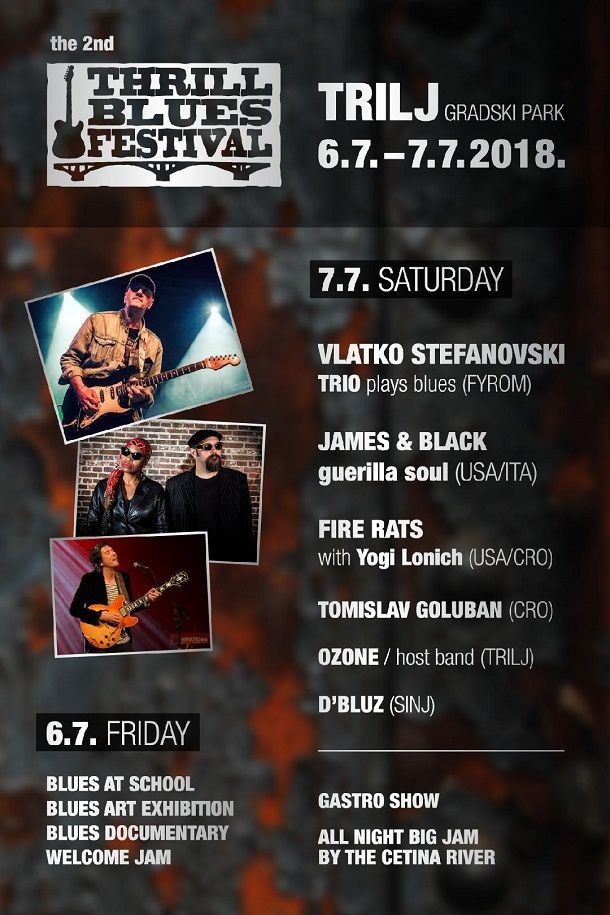 Trilj U srpnju ‘Thrill Blues Festival’ FERATA