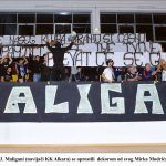 Maligani navijači KK Alkara se oprostili dekorom od svog Mirka Modrića x