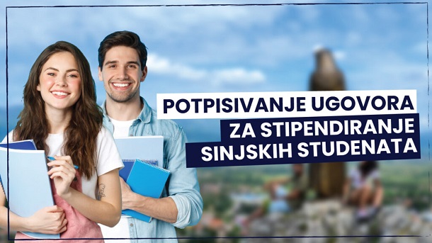 POTPISIANJE UGOVORA ZA STIPENDIRANJE POTPISIANJE UGOVORA ZA STIPENDIRANJE