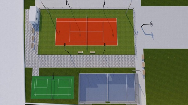 padel badminton i tenis x