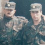Bože Čerkez (desno) i pok Ante Gavran