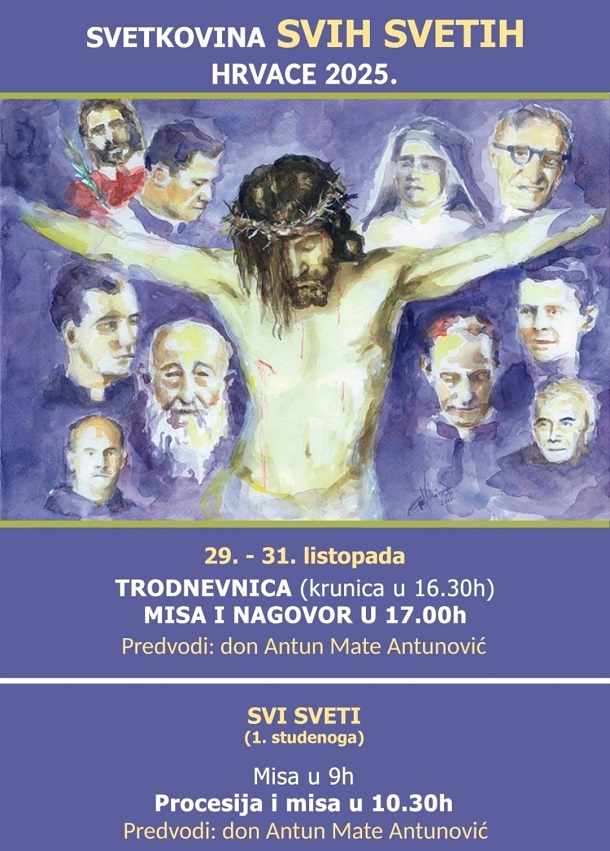 Plakat Svi Sveti